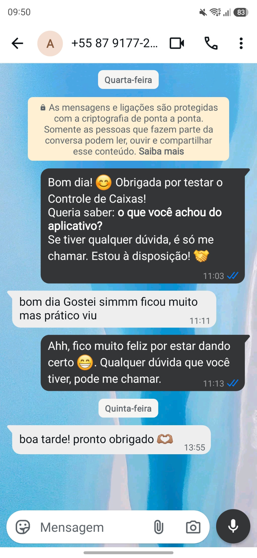 Depoimento real de cliente do Minhas Caixas 3
