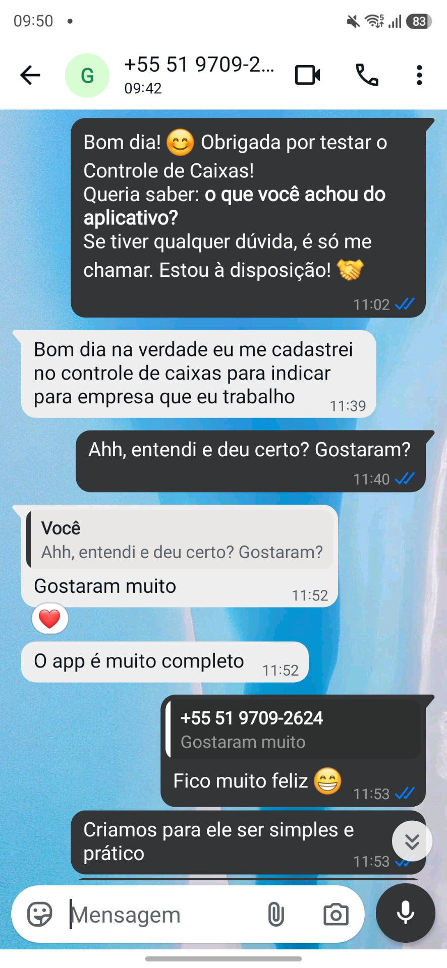 Depoimento real de cliente do Minhas Caixas 1